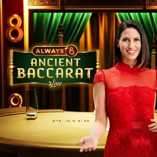Corgislot Casino Always 8 Ancient Baccarat – live dealerspel
