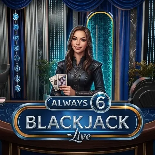 Corgislot Casino Always 6 Blackjack – live dealerspel