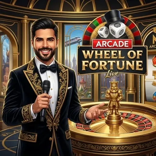 Arcade Wheel of Fortune Live spelen bij Corgislot Casino