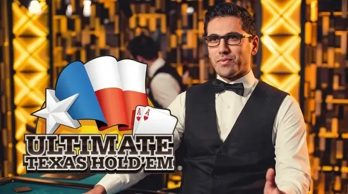 Ultimate Texas Hold'em Live spelen bij Corgislot Casino